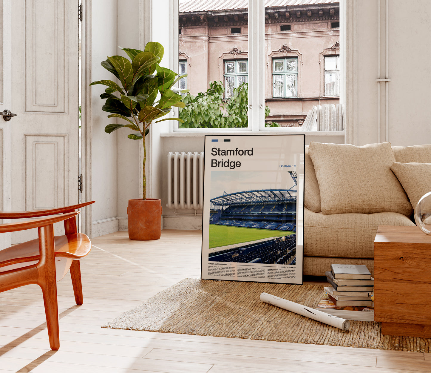 Chelsea Stamford Bridge Stadium Poster