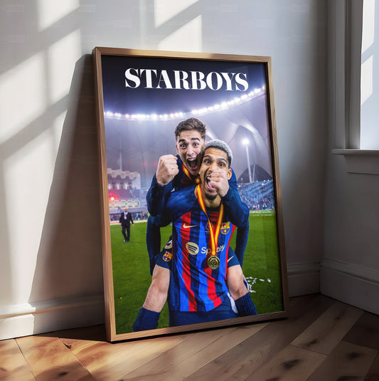 Gavi & Araujo 'Starboys' Poster