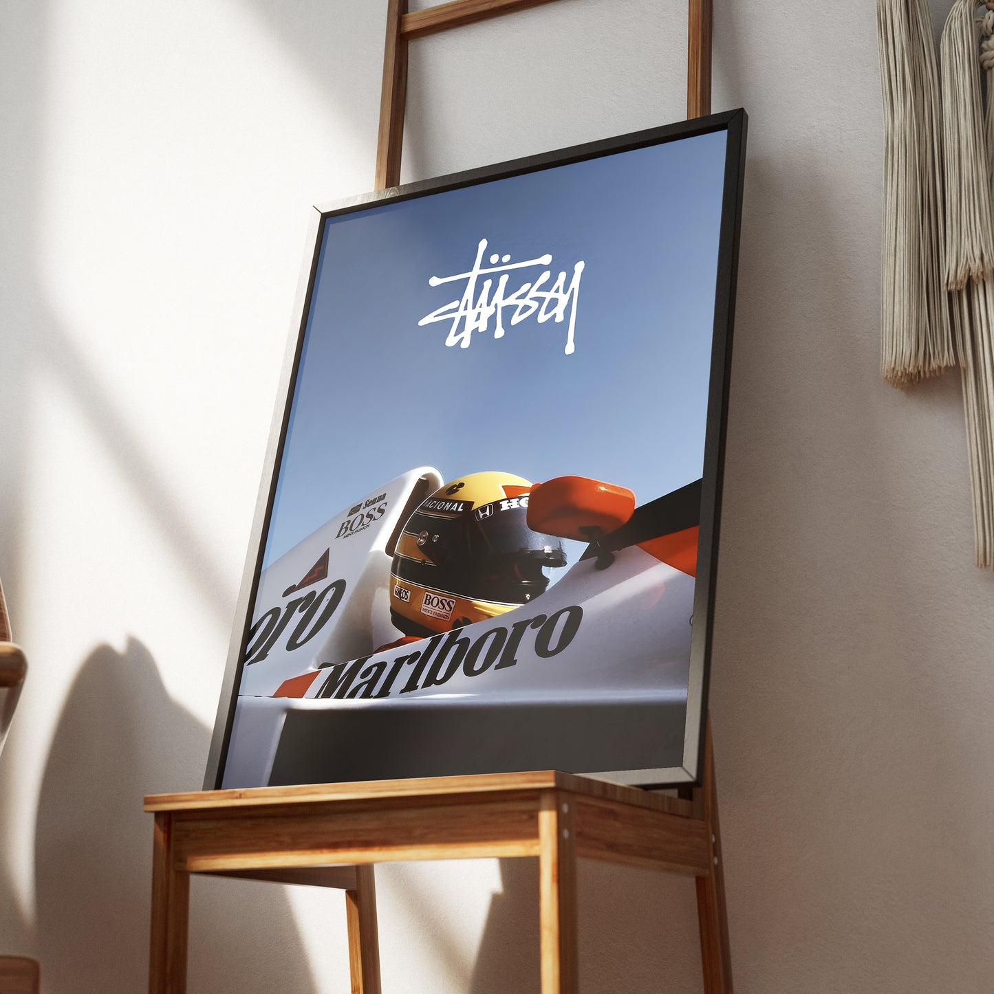 Stussy x Honda F1 Poster