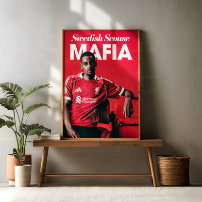 Alexander Isak 'Swedish Scouse Mafia' Poster