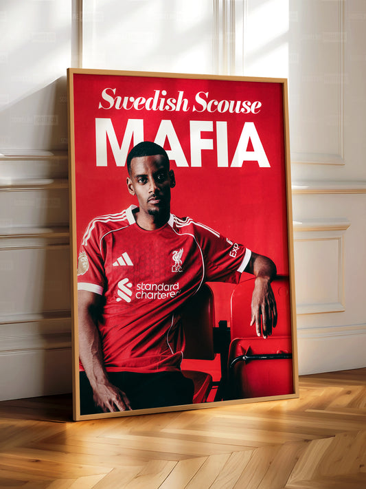 Alexander Isak 'Swedish Scouse Mafia' Poster