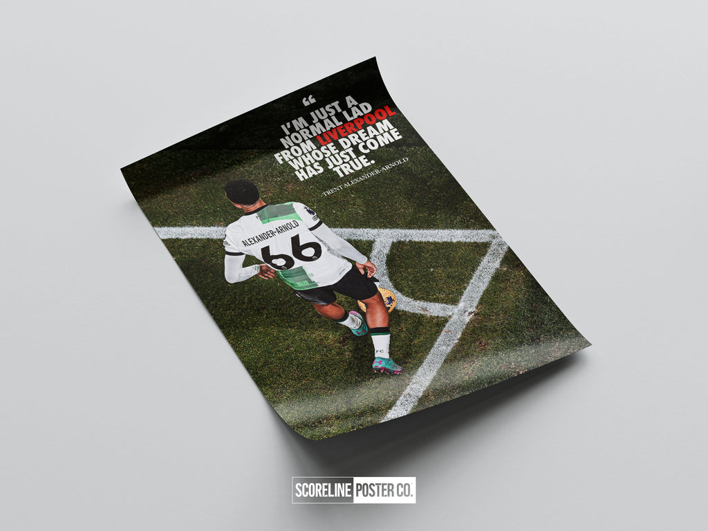 Trent Alexander Arnold 'Quote' Poster