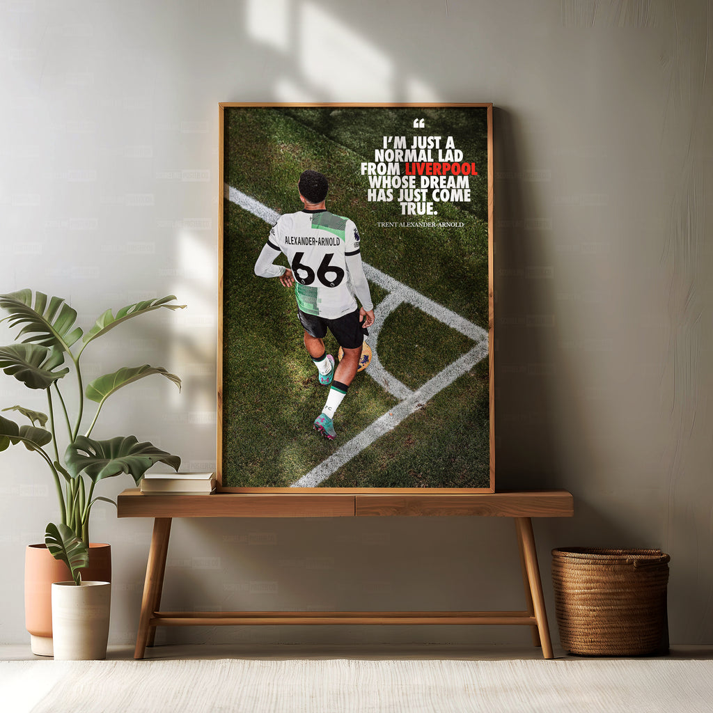 Trent Alexander Arnold 'Quote' Poster
