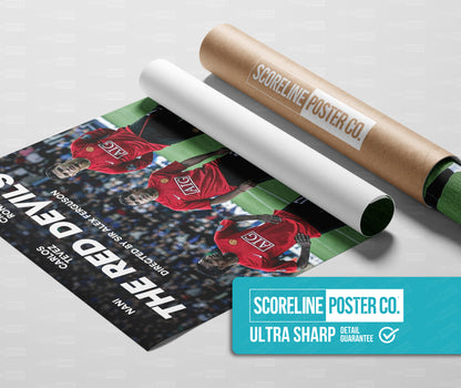 Manchester United 'The Red Devils' Poster