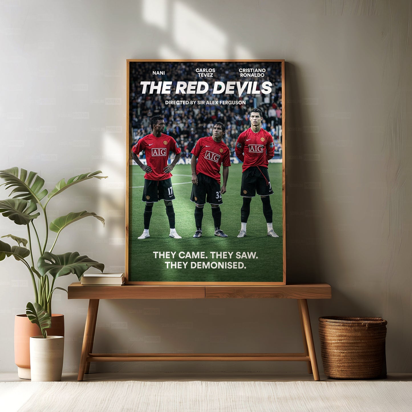 Manchester United 'The Red Devils' Poster
