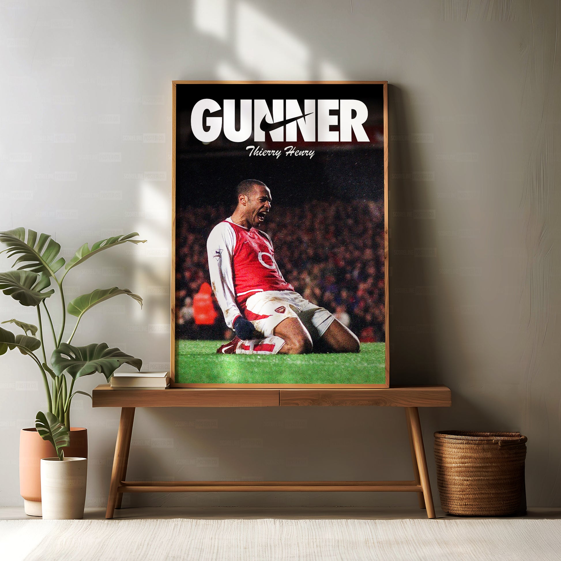 Thierry Henry 'Gunner' Poster