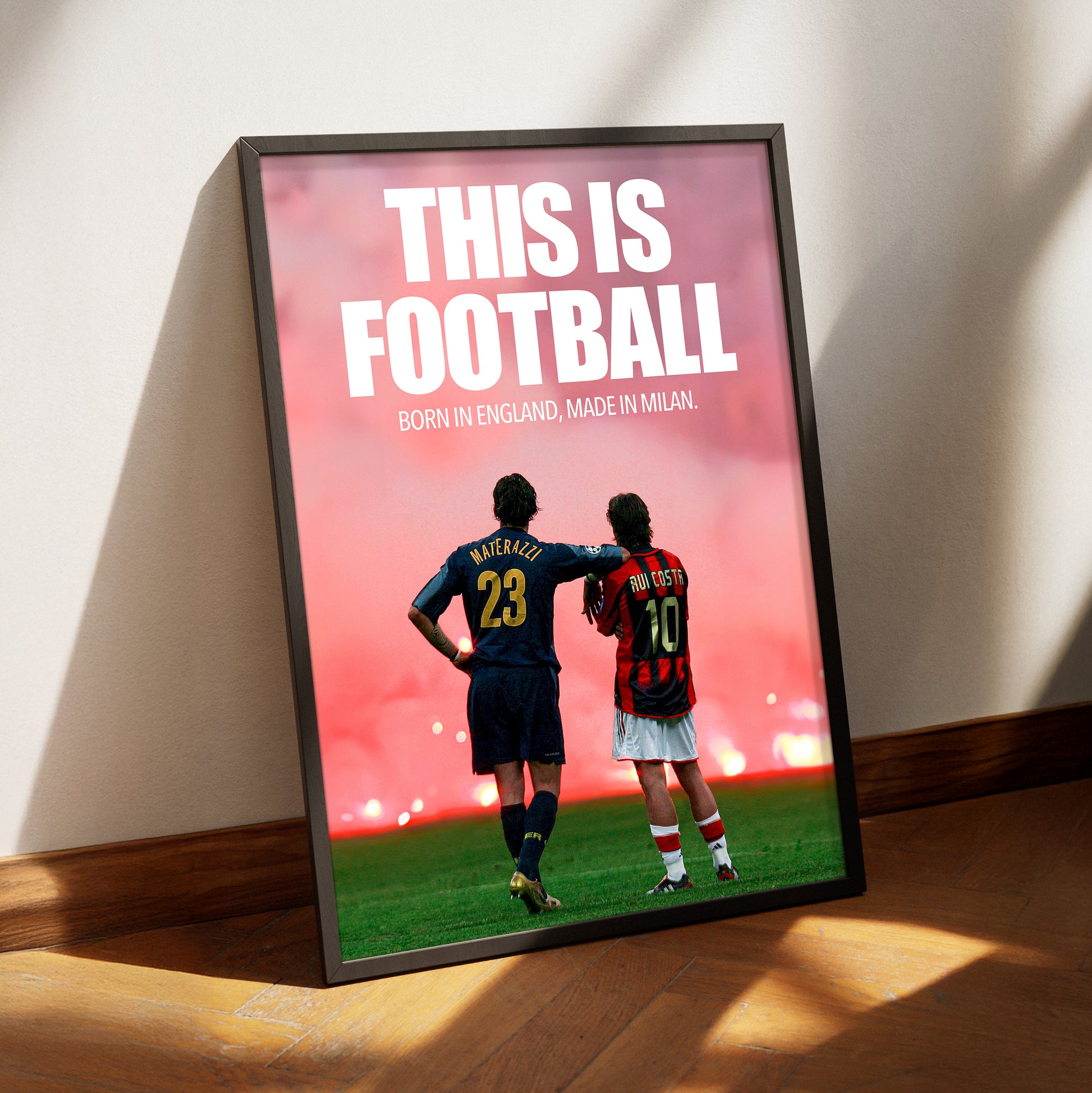 Milan 'This Is Football' Poster
