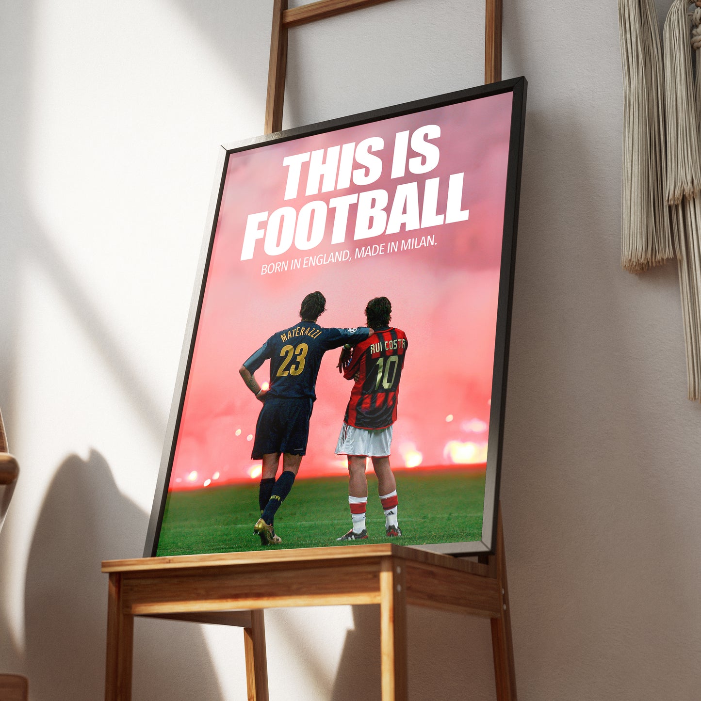 Milan 'This Is Football' Poster