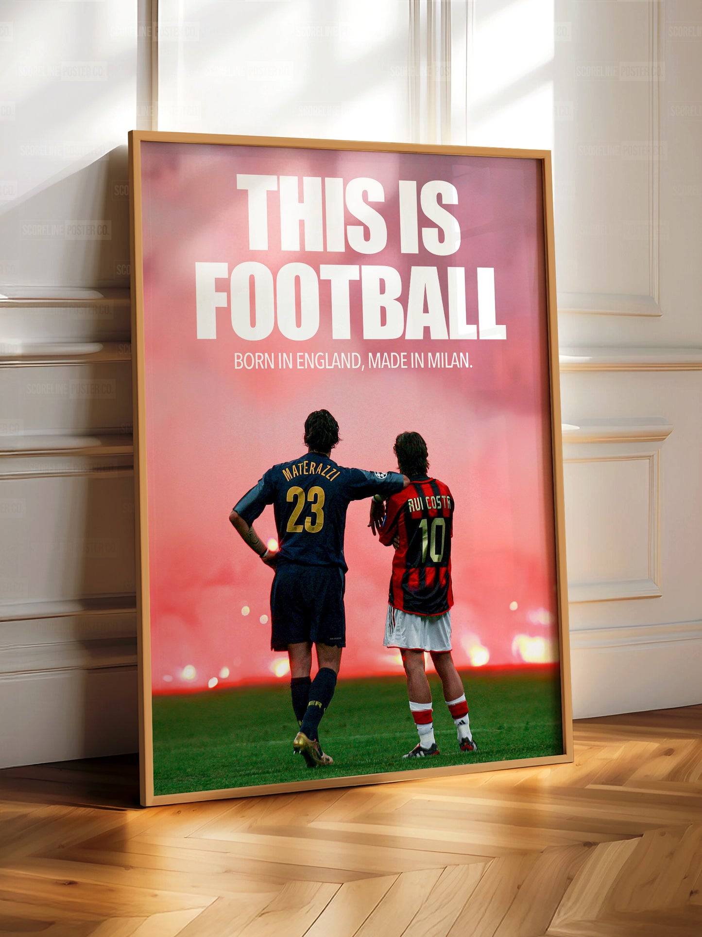 Milan 'This Is Football' Poster