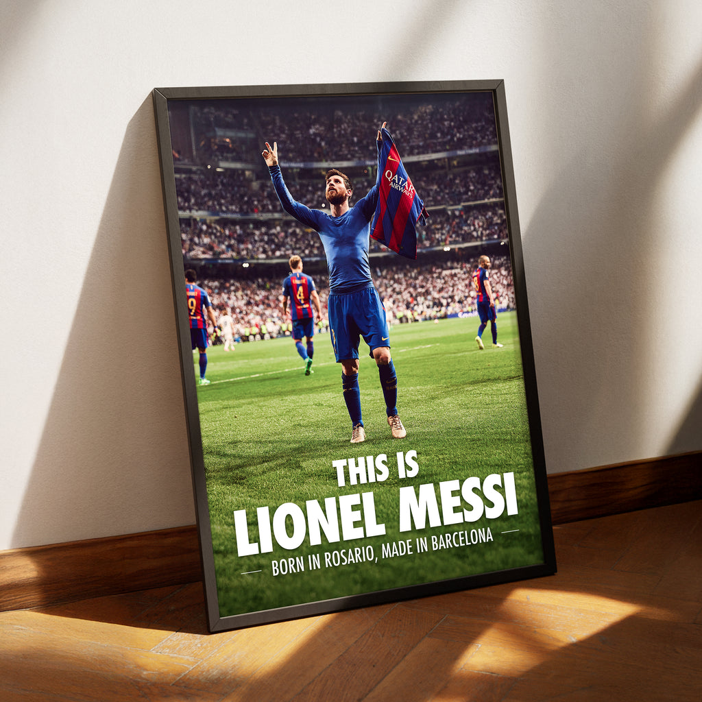 Lionel Messi 'This Is Lionel Messi' Poster