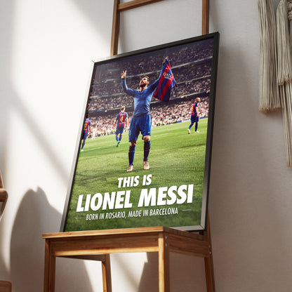 Lionel Messi 'This Is Lionel Messi' Poster