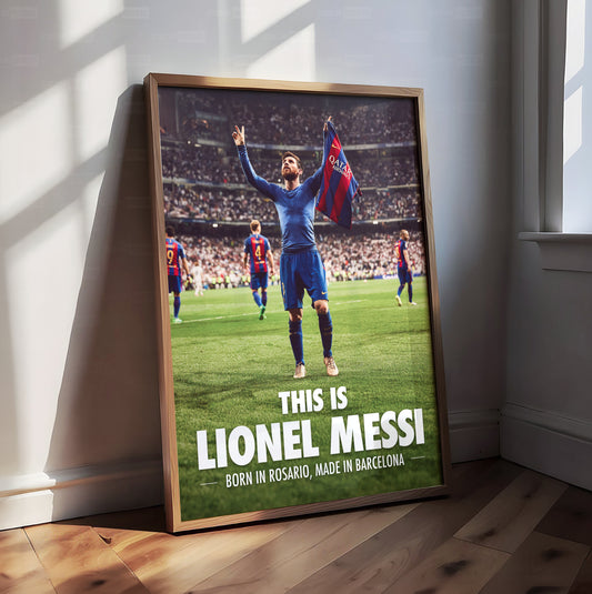 Lionel Messi 'This Is Lionel Messi' Poster