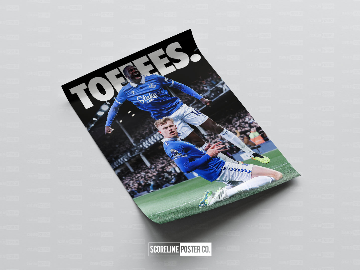 Everton 'Toffees' Poster