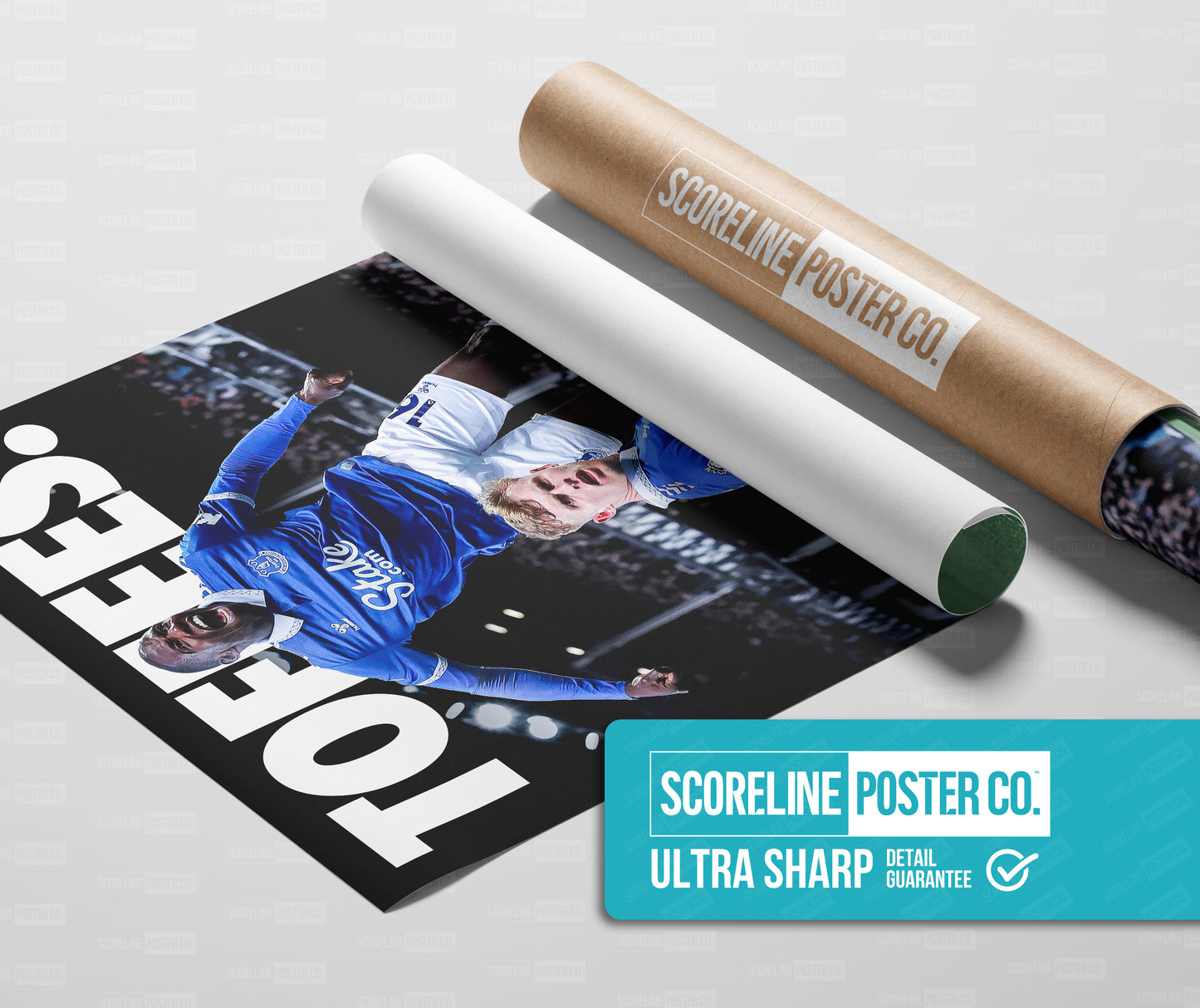 Everton 'Toffees' Poster