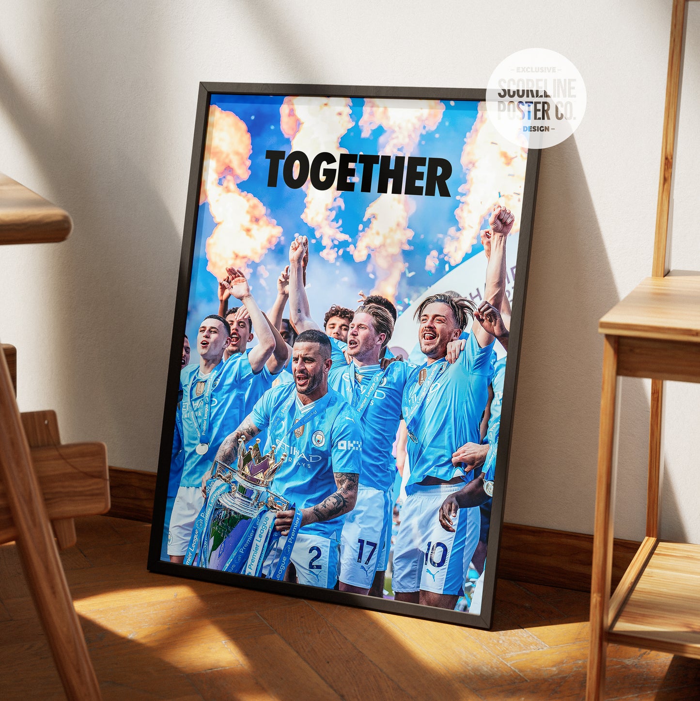 Manchester City 'Together' Poster