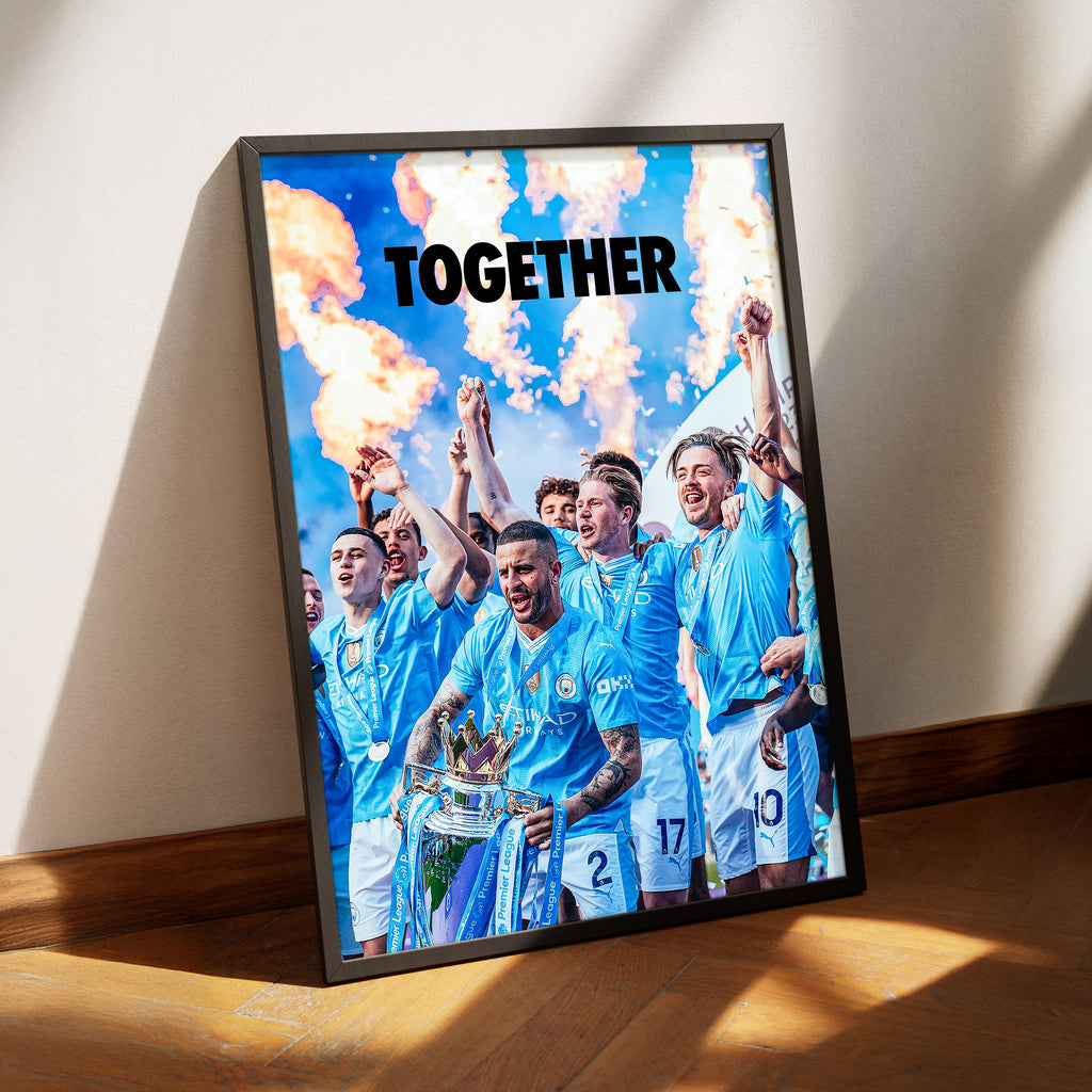 Manchester City 'Together' Poster