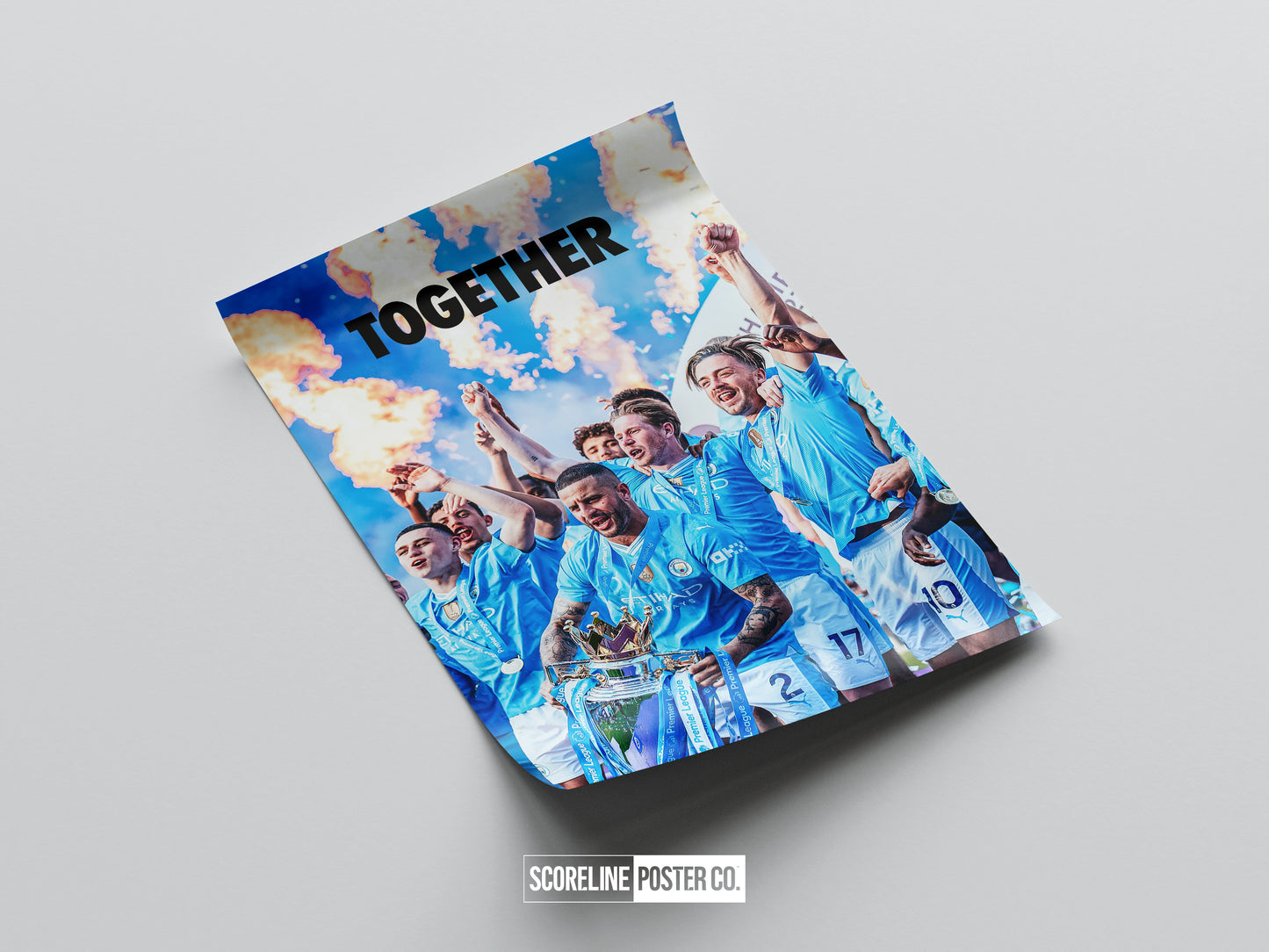 Manchester City 'Together' Poster