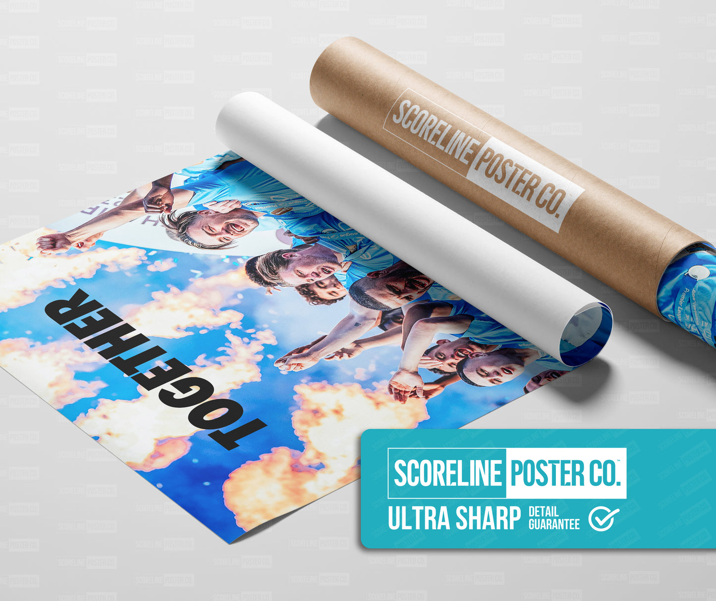 Manchester City 'Together' Poster