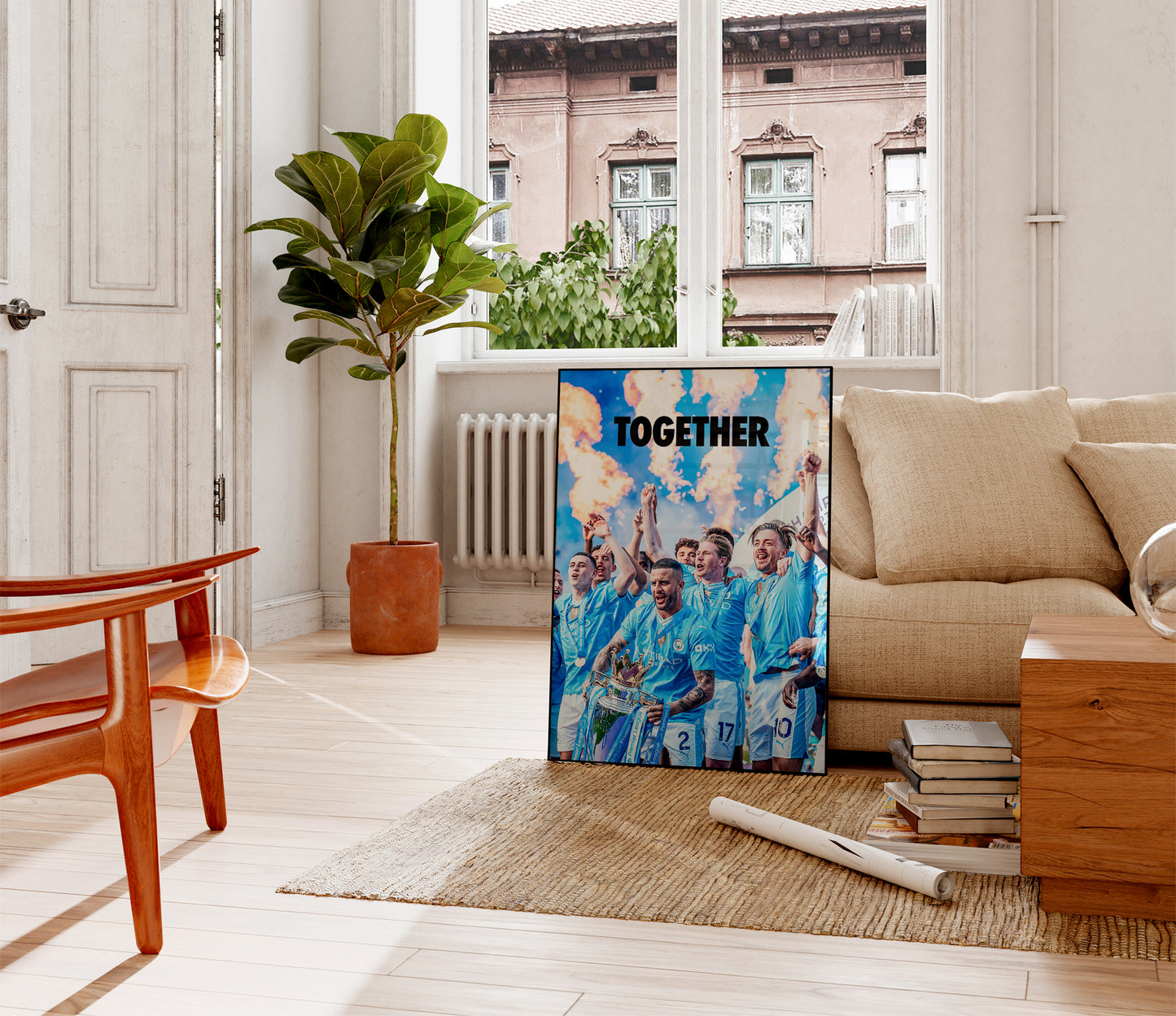 Manchester City 'Together' Poster