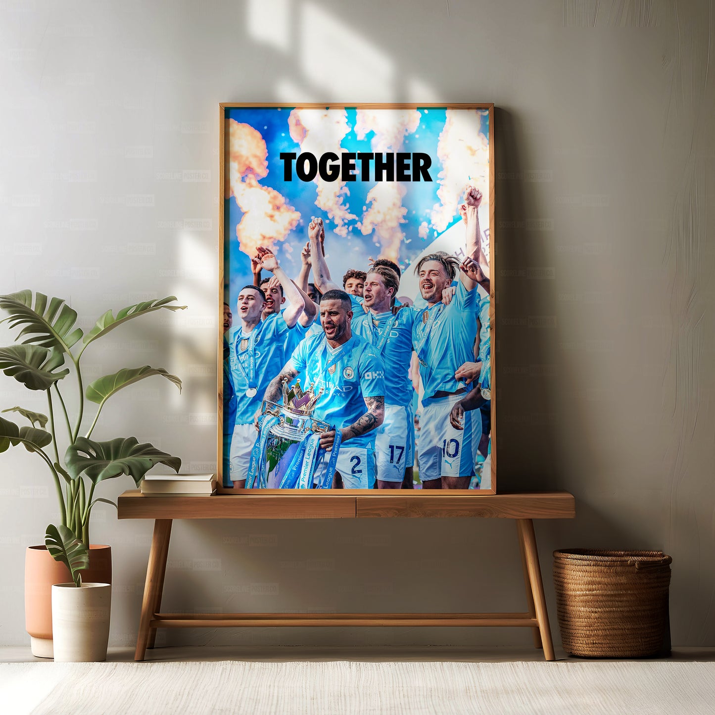 Manchester City 'Together' Poster