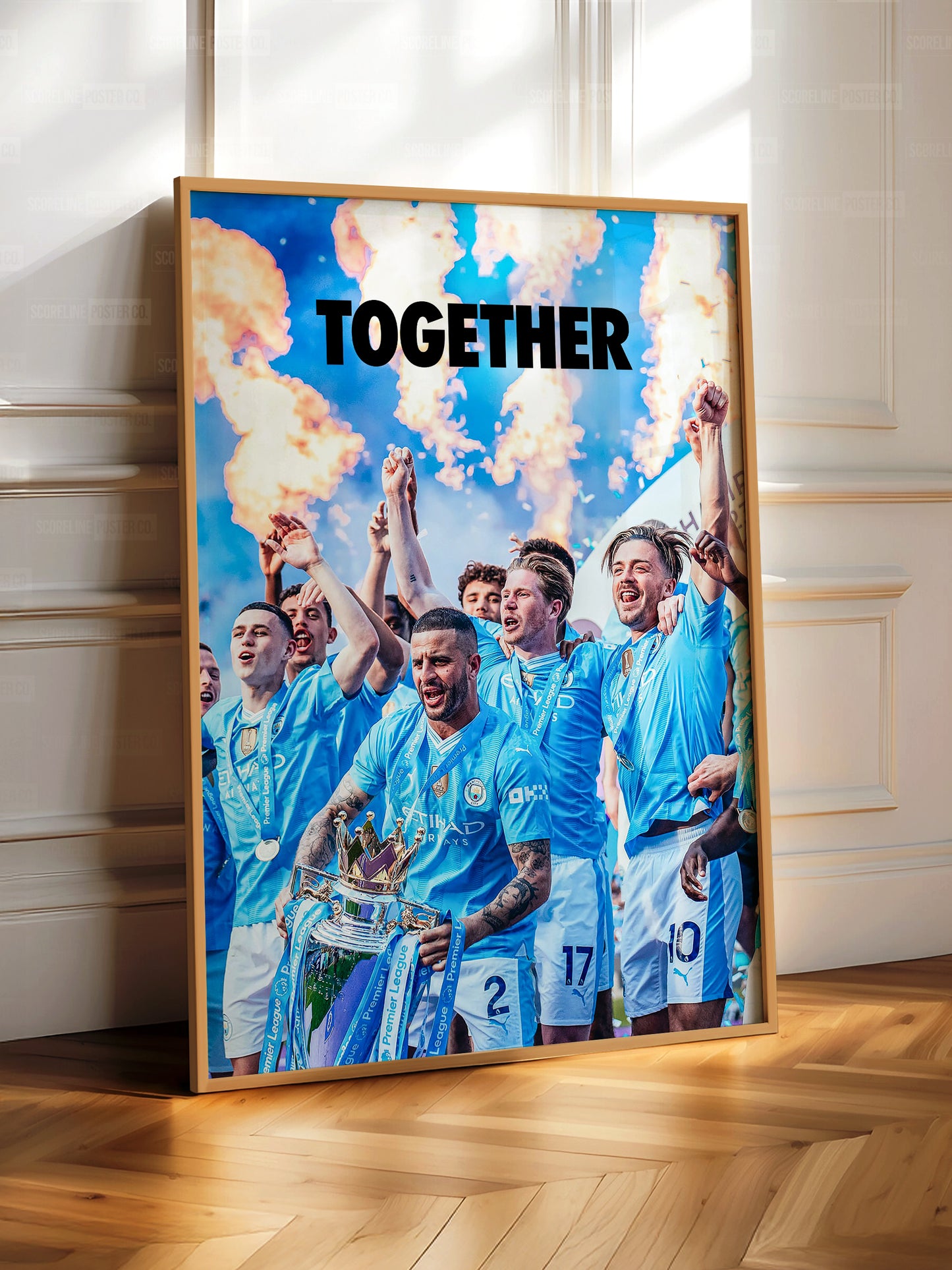 Manchester City 'Together' Poster
