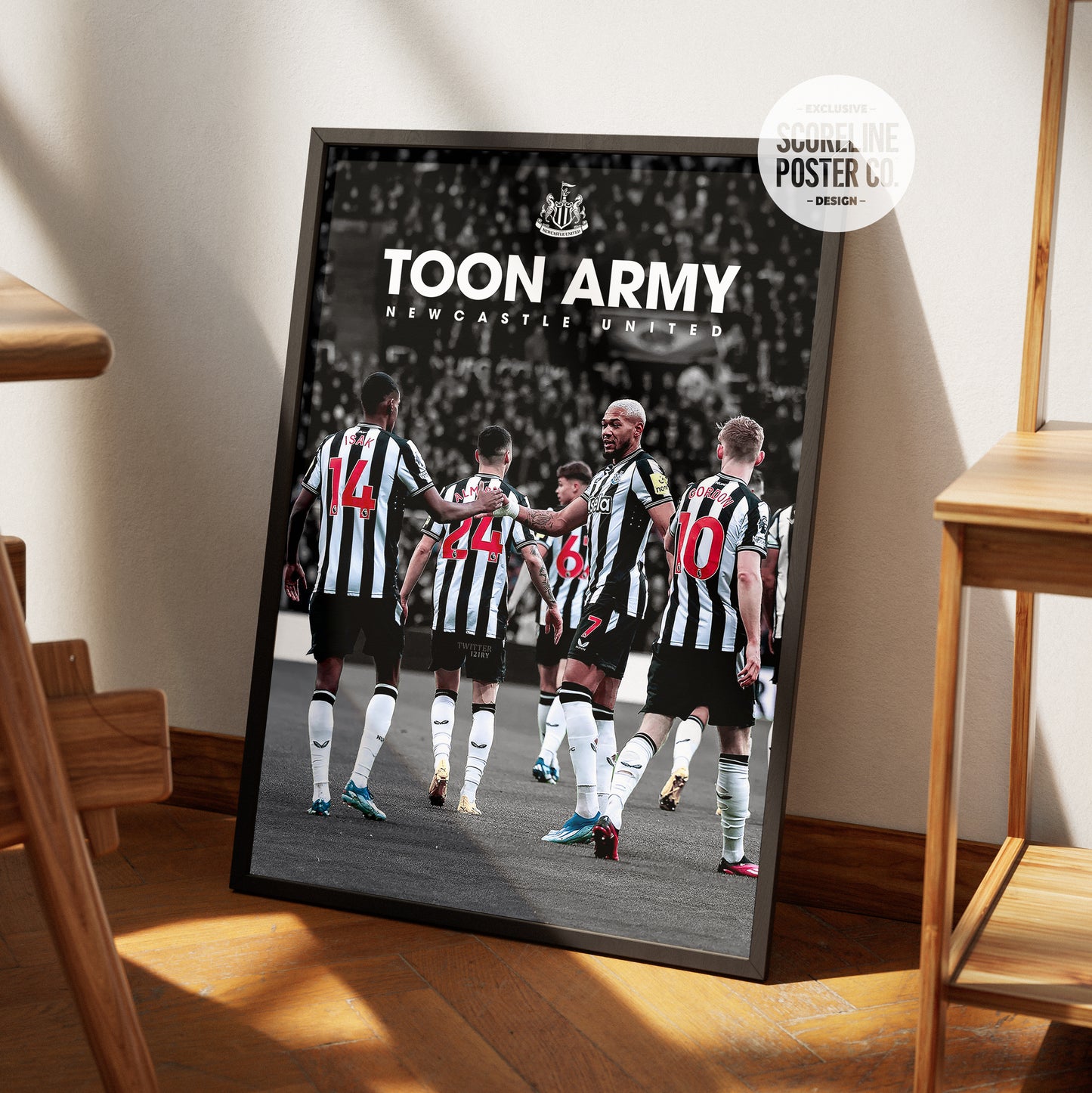 Newcastle United 'Toon Army' Poster