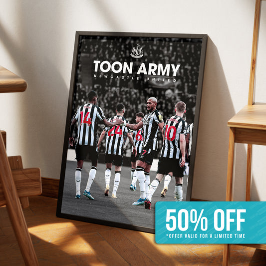 Newcastle United 'Toon Army' Poster
