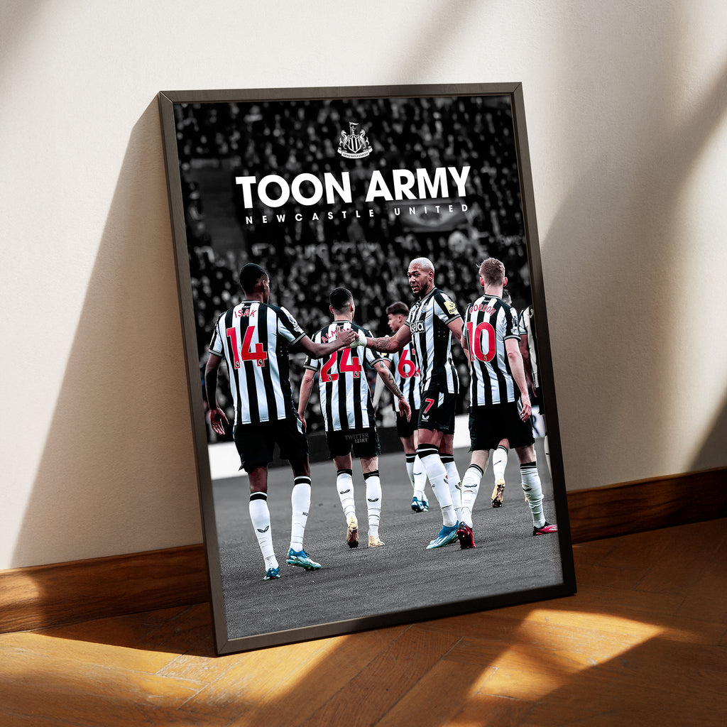 Newcastle United 'Toon Army' Poster