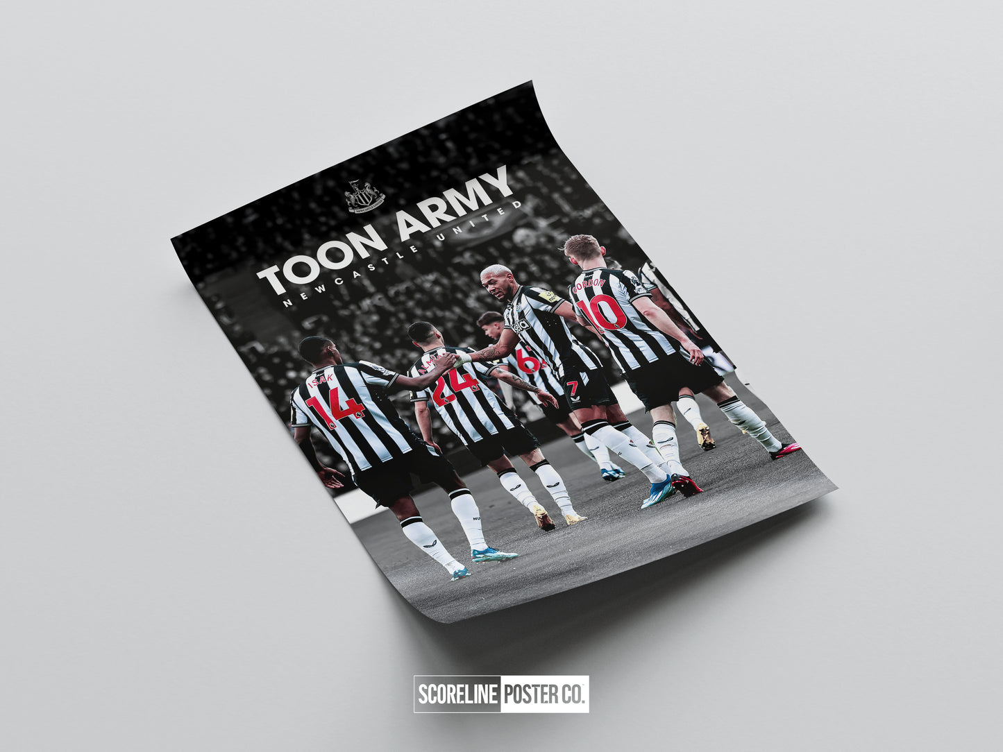 Newcastle United 'Toon Army' Poster