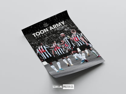 Newcastle United 'Toon Army' Poster