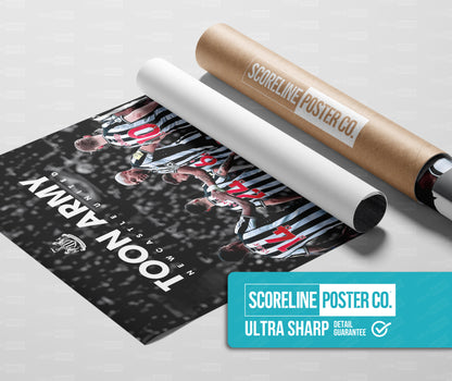 Newcastle United 'Toon Army' Poster