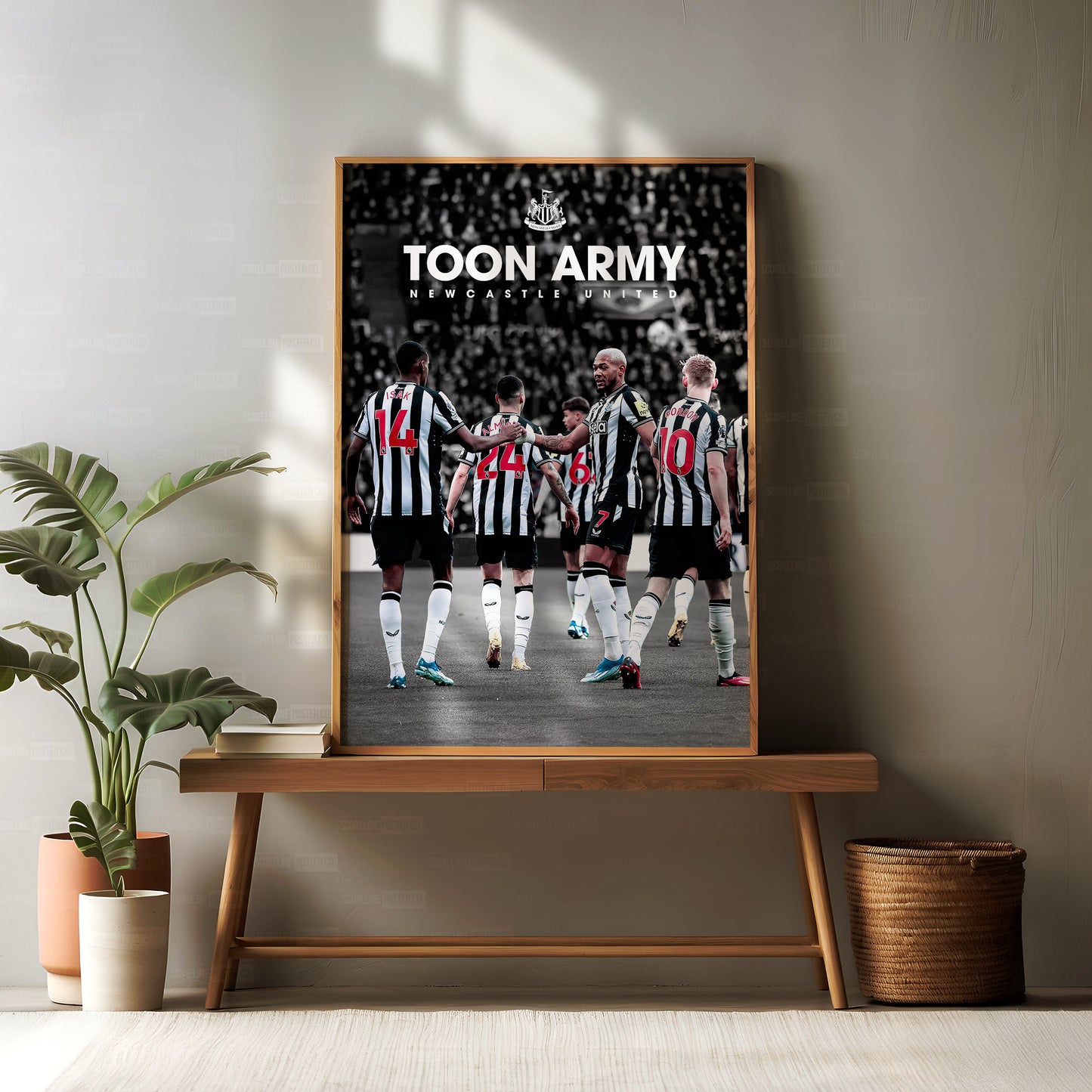 Newcastle United 'Toon Army' Poster