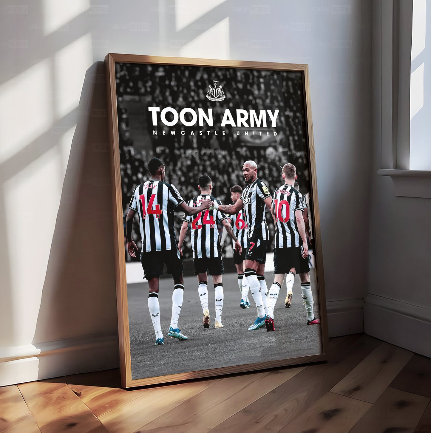 Newcastle United 'Toon Army' Poster