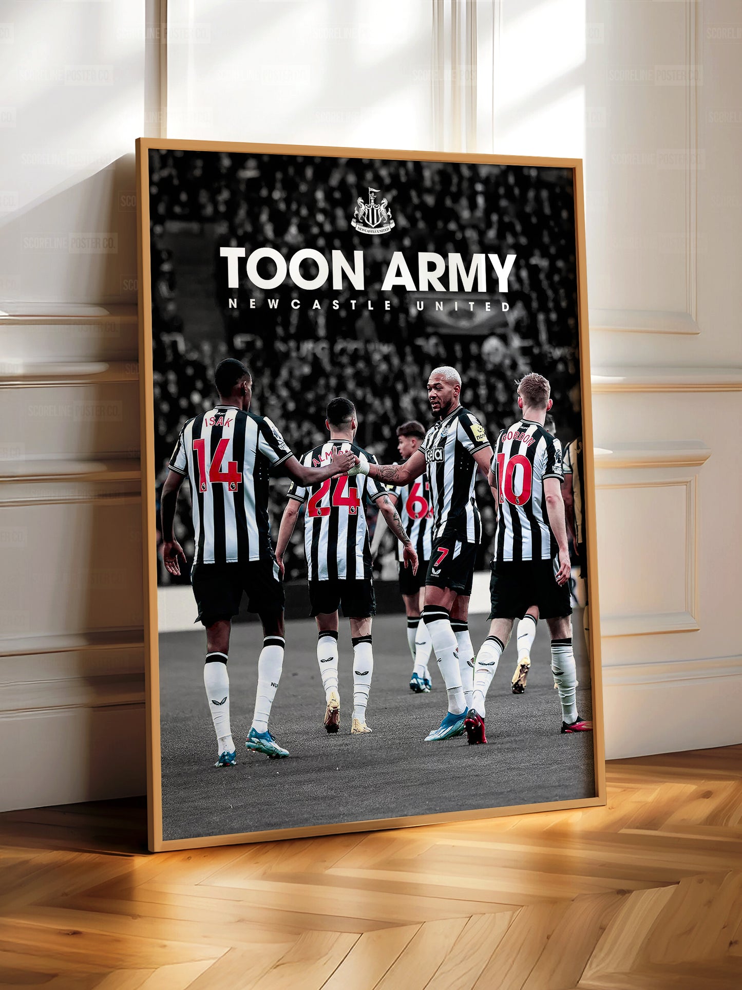 Newcastle United 'Toon Army' Poster