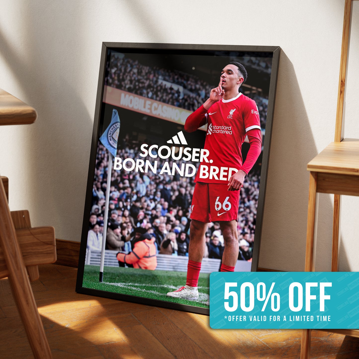 Trent Alexander Arnold 'Scouser Born & Bred' Poster