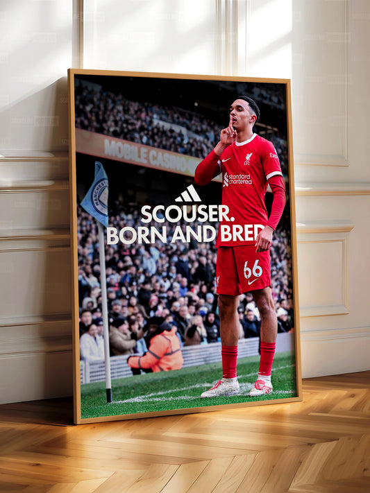 Trent Alexander Arnold 'Scouser Born & Bred' Poster