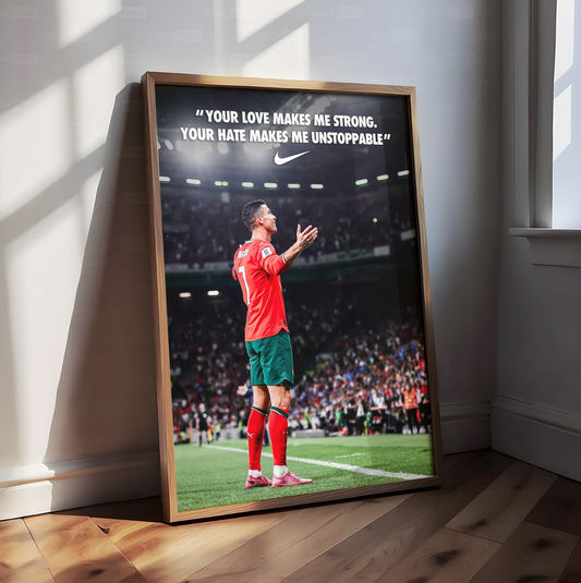 Cristiano Ronaldo 'Impossible Is Nothing' Poster