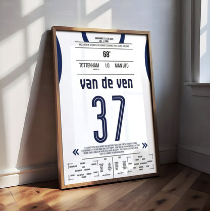 Micky van de Ven Shirt Poster