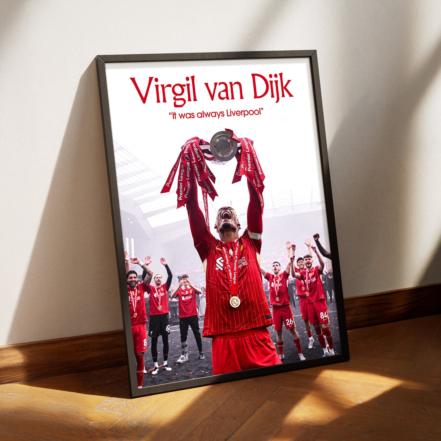 Virgil van Dijk 'Always Liverpool' Poster
