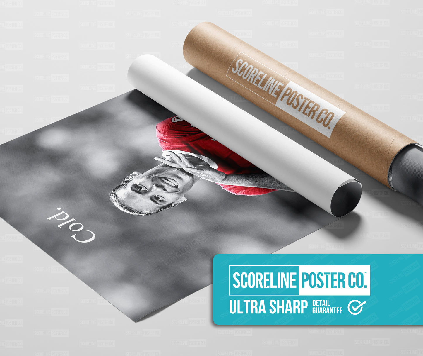 Virgil van Dijk 'Cold' Poster