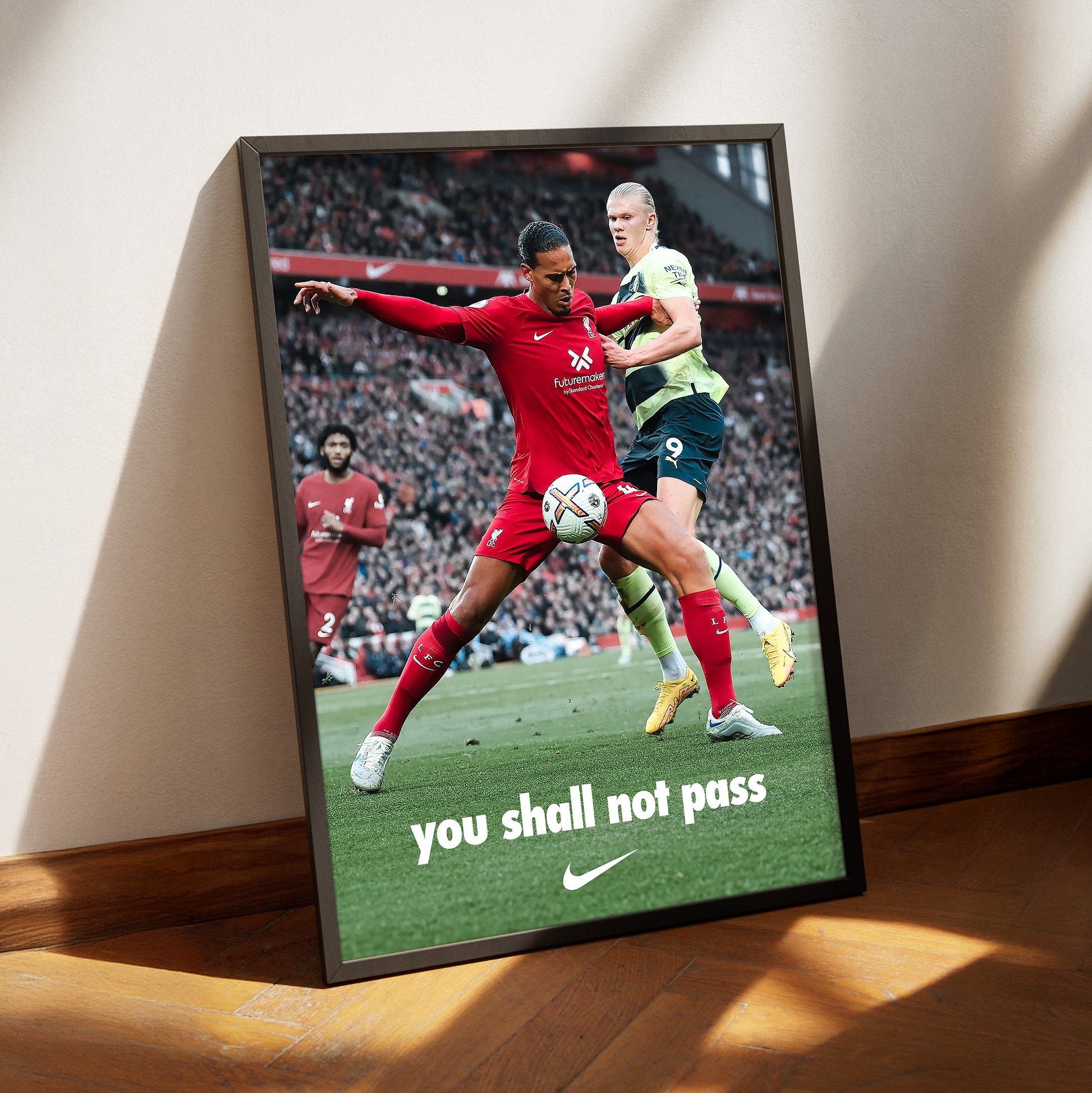 Virgil van Dijk 'You Shall Not Pass' Poster