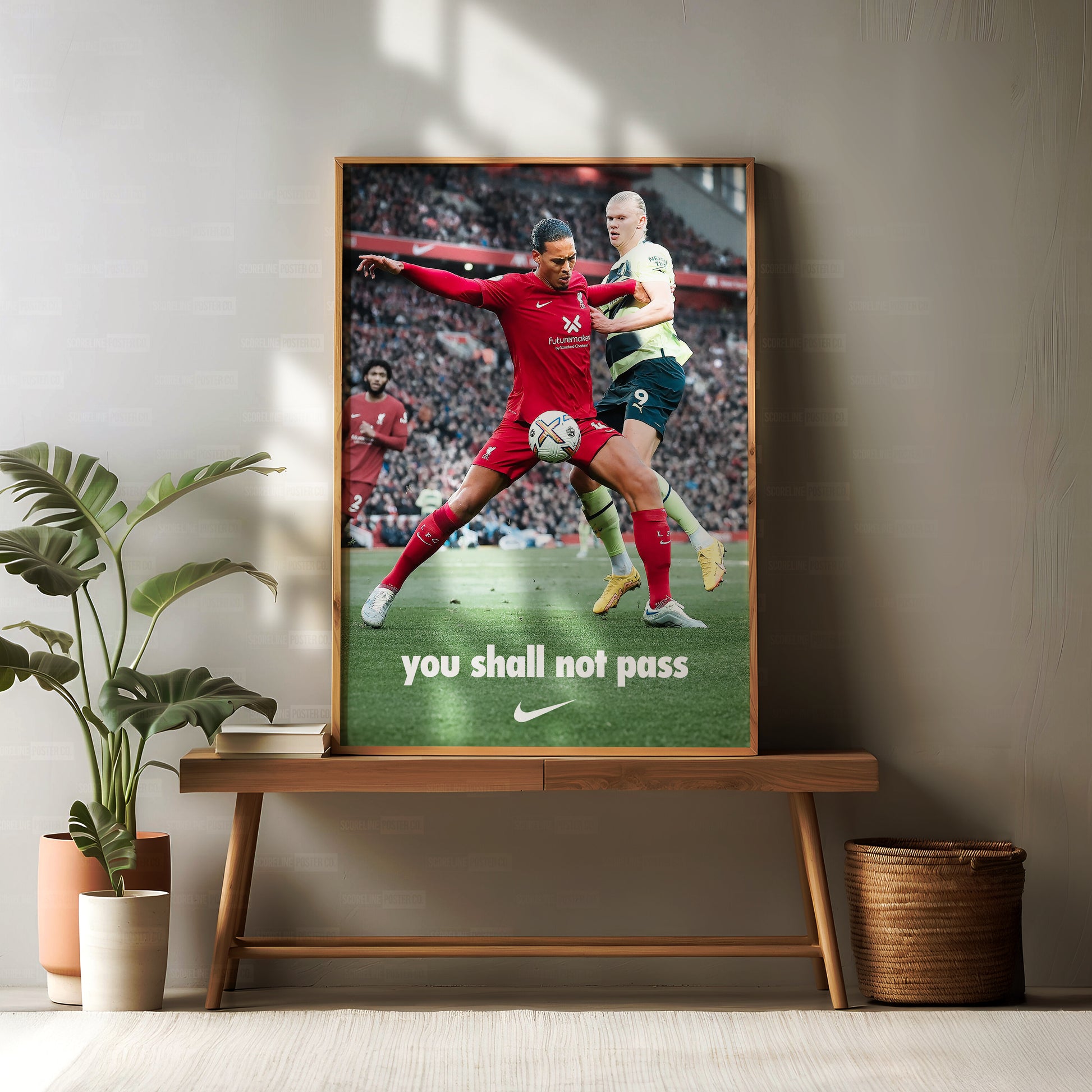 Virgil van Dijk 'You Shall Not Pass' Poster