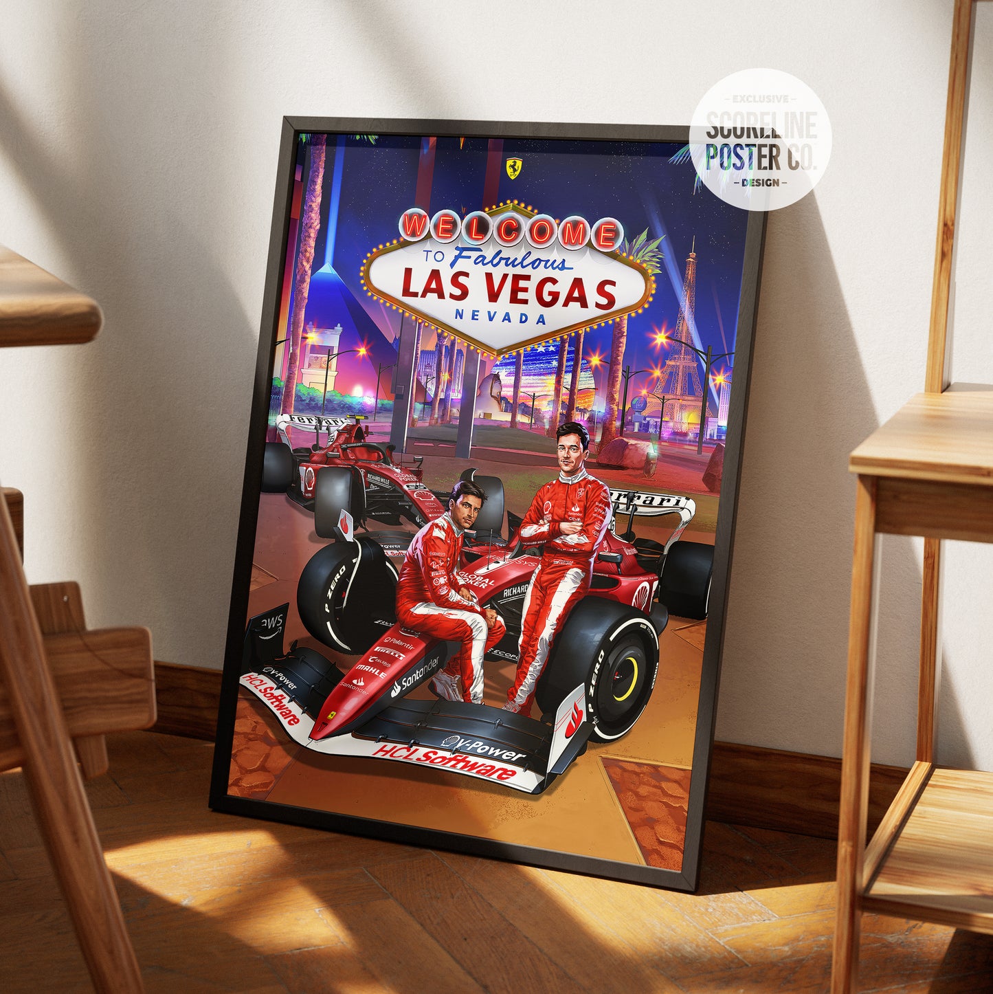 Las Vegas Grand Prix 2023 F1 Poster