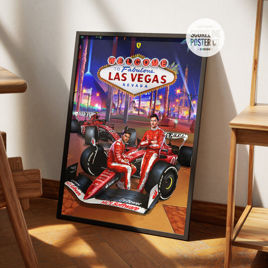 Las Vegas Grand Prix 2023 F1 Poster