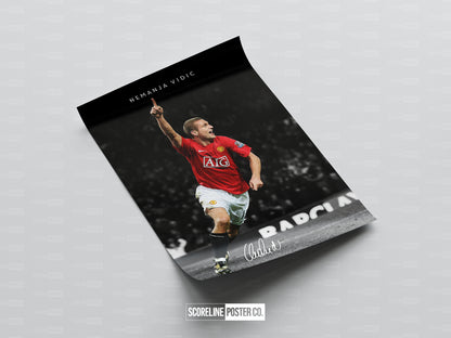 Nemanja Vidic Poster