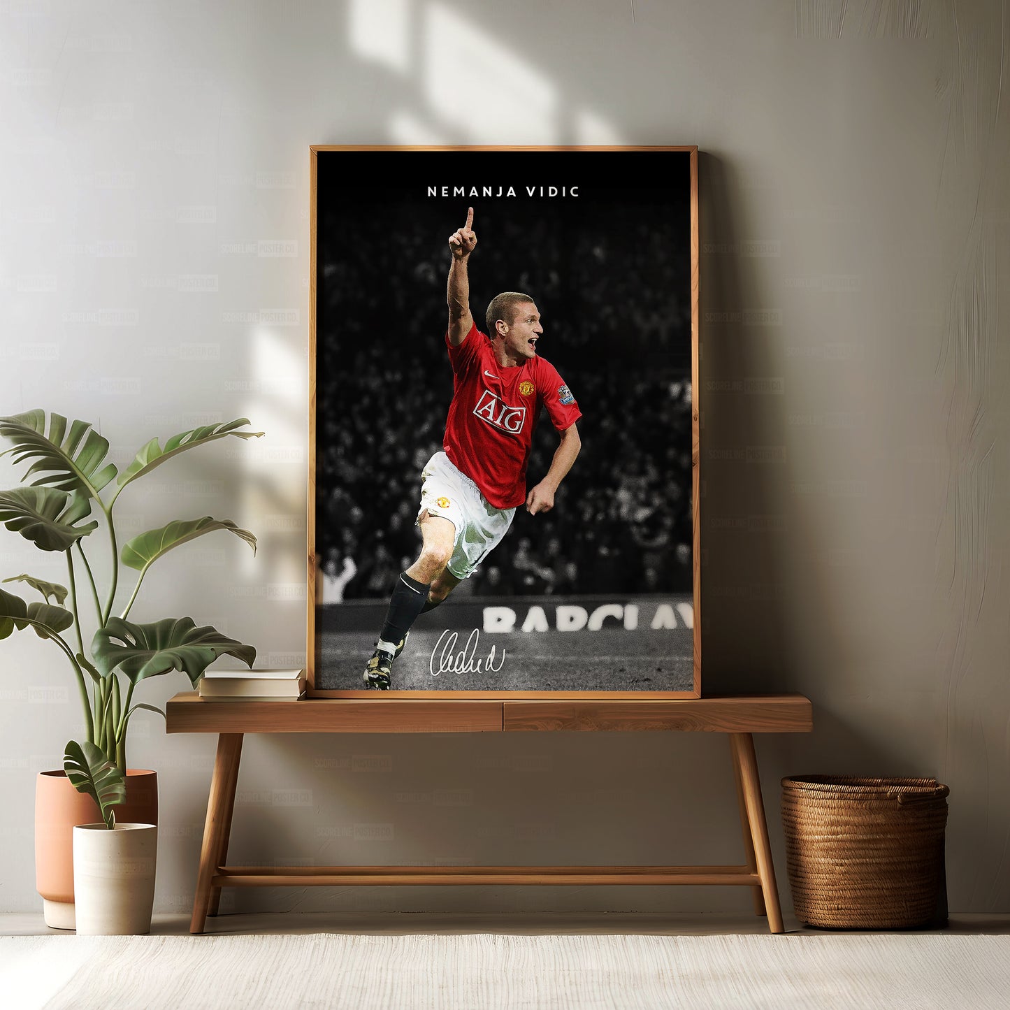 Nemanja Vidic Poster