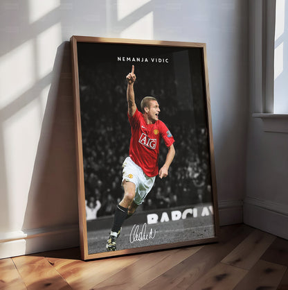Nemanja Vidic Poster