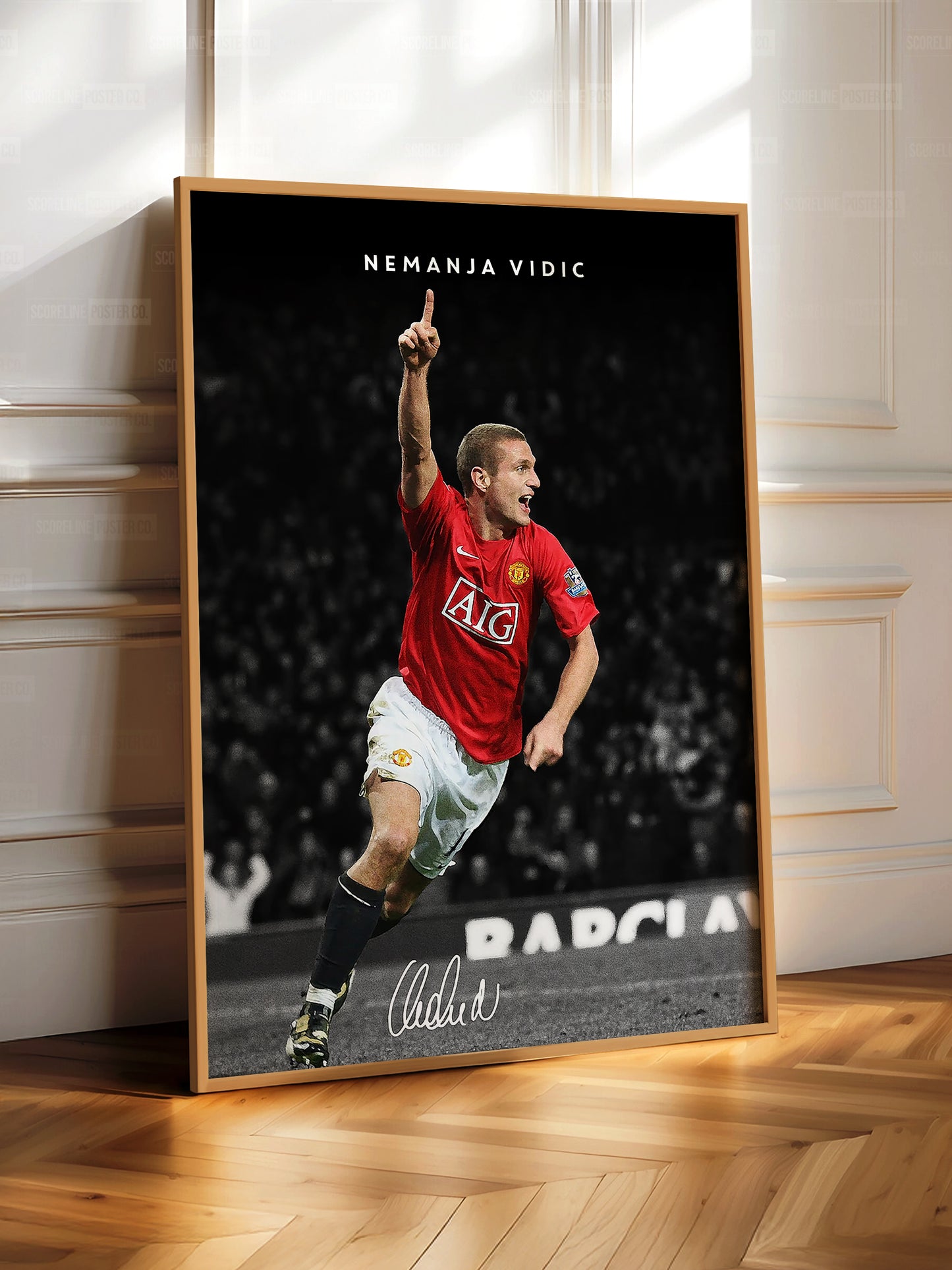 Nemanja Vidic Poster