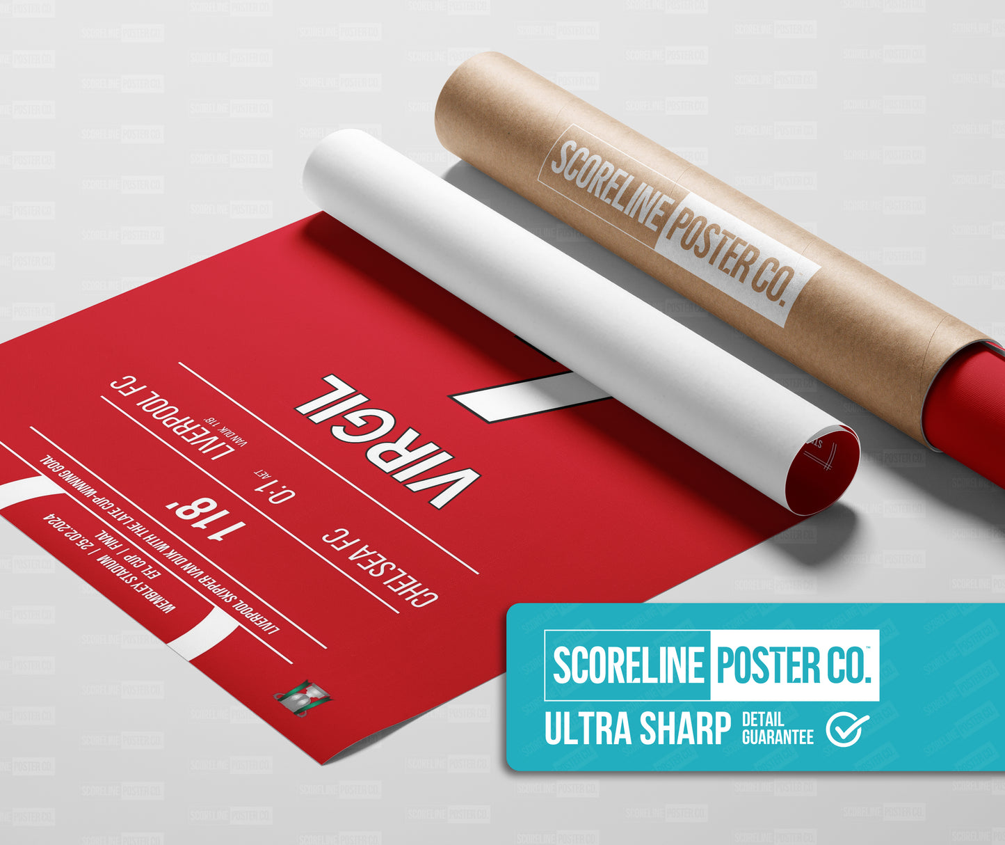 Virgil van Dijk Shirt Poster