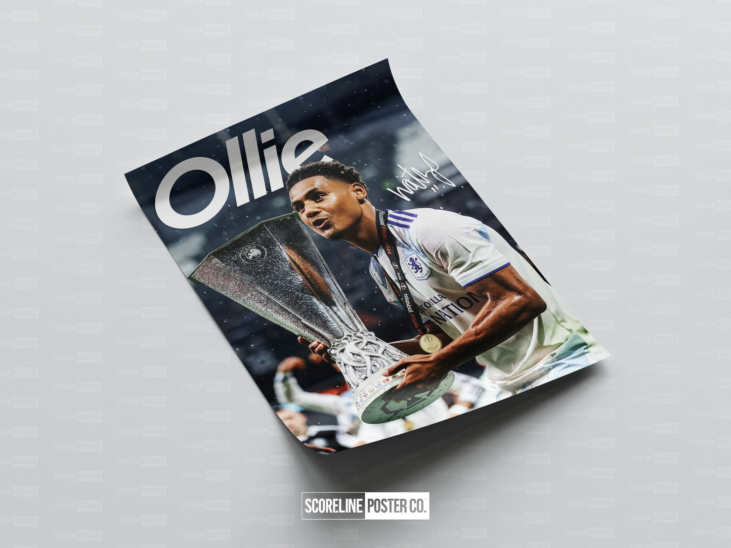 Ollie Watkins 'UEFA Europa League' Poster